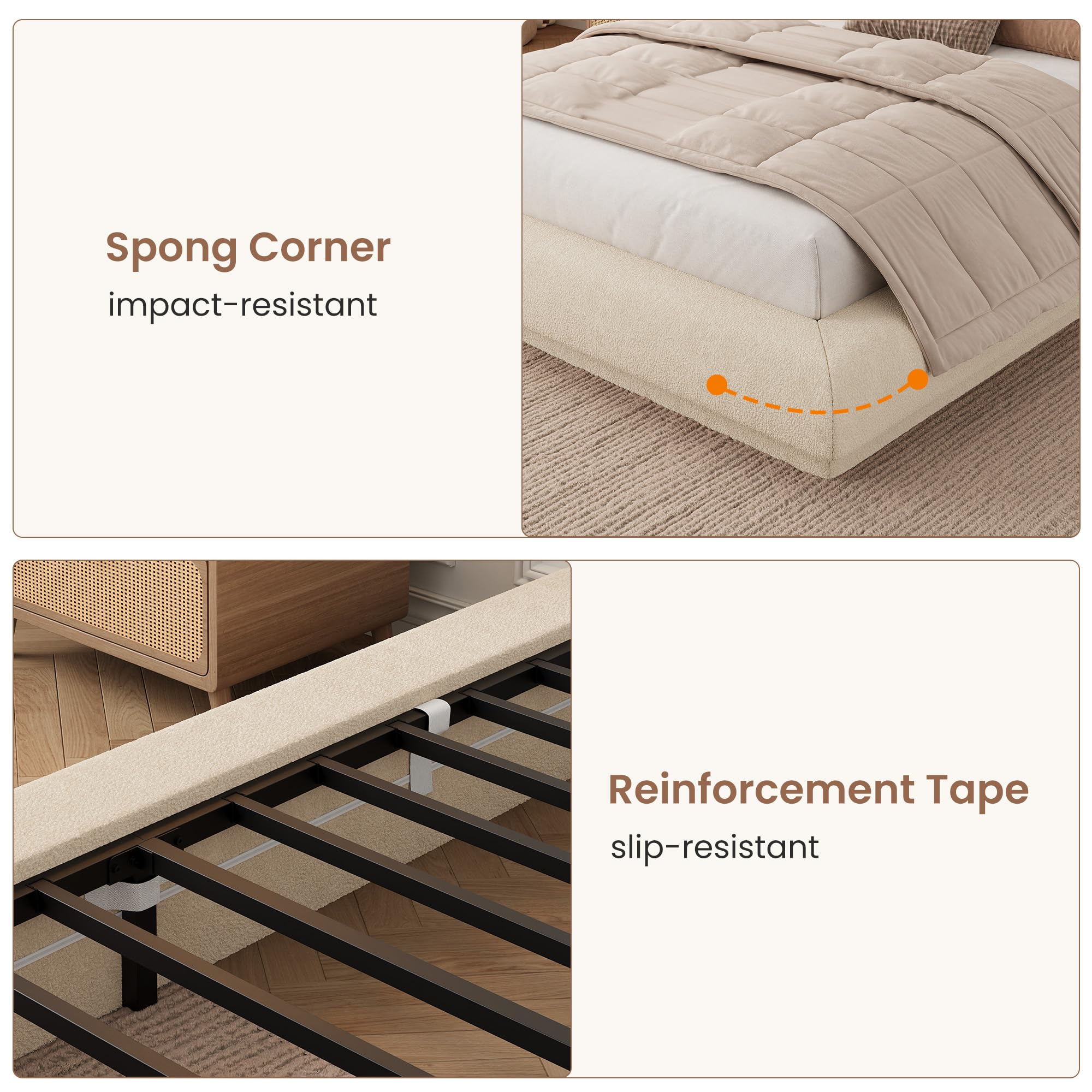 Full Queen King Cloud Platform - Canopy Bed Frame Metal Queen review and price