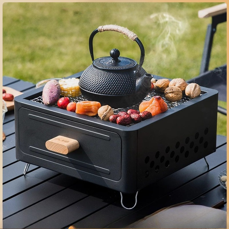 Portable Charcoal BBQ Grill Sq - Outdoor Furniture review and price