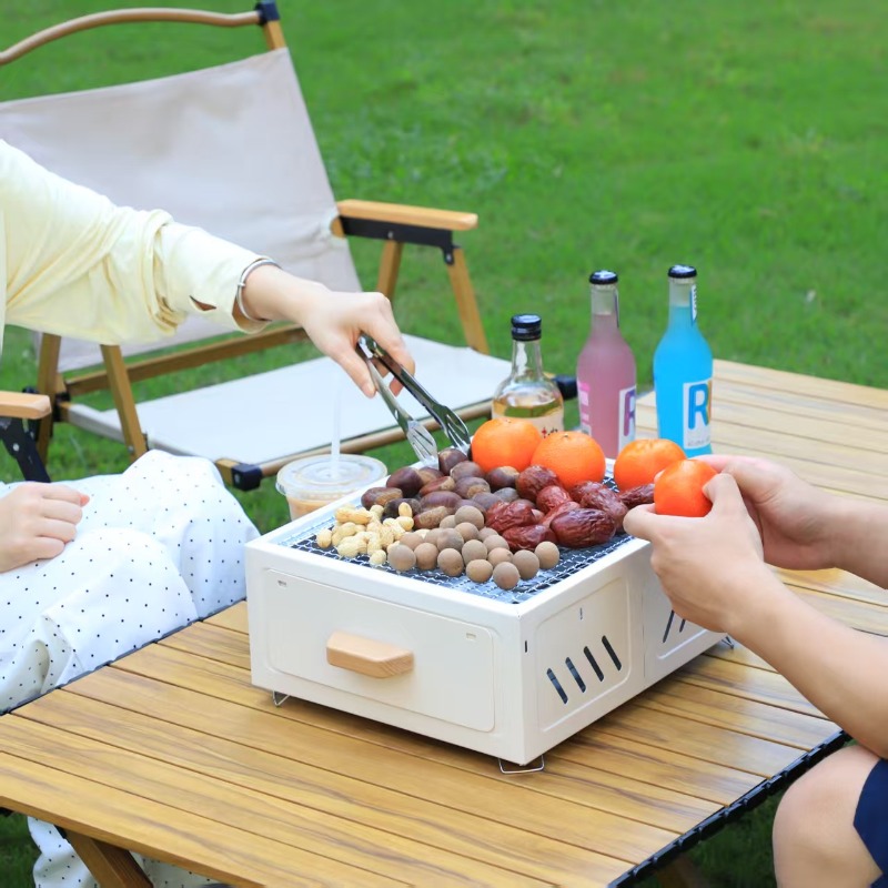 Portable Charcoal BBQ Grill Sq - Outdoor Furniture review and price