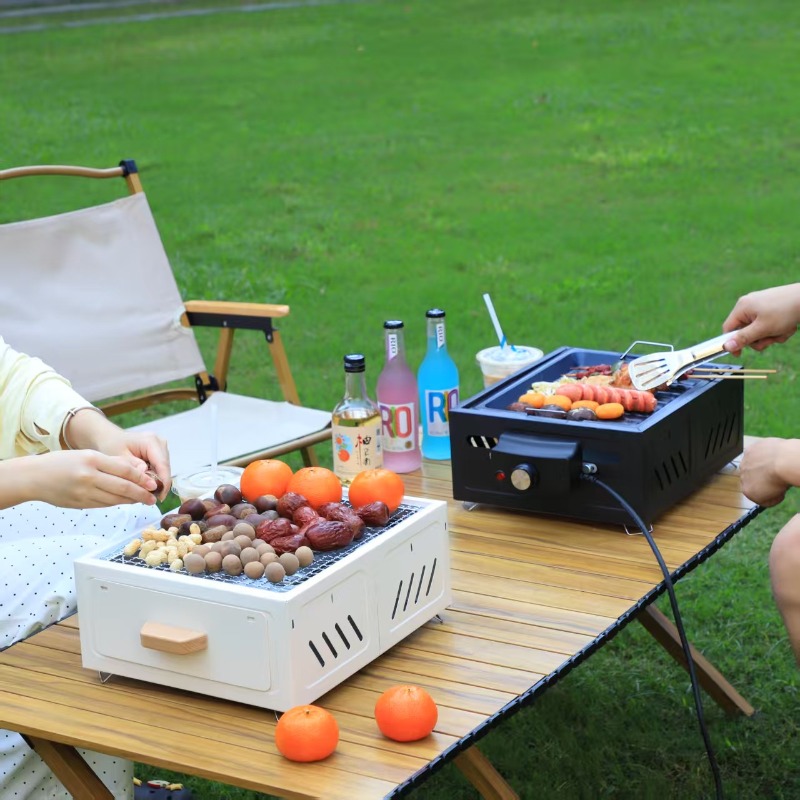 Portable Charcoal BBQ Grill Sq - Outdoor Furniture review and price