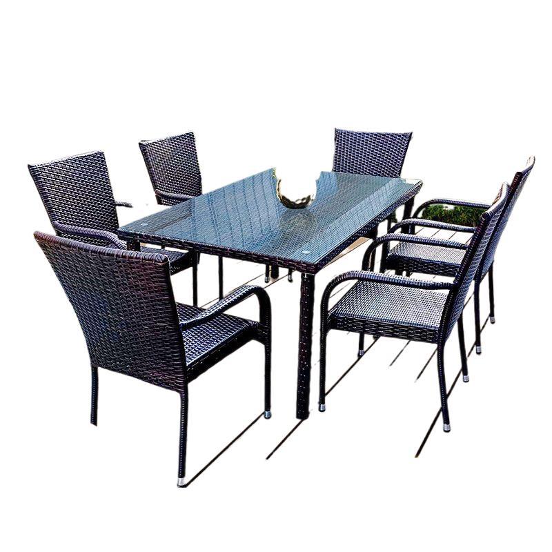 Outdoor rattan tables and chai - Outdoor Furniture review and price