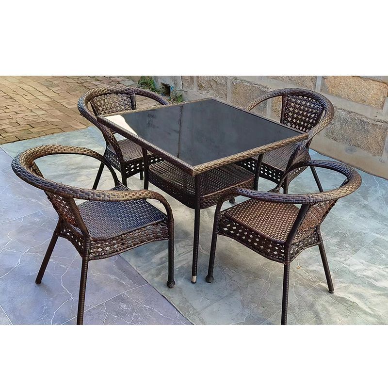 Outdoor rattan tables and chai - Outdoor Furniture review and price