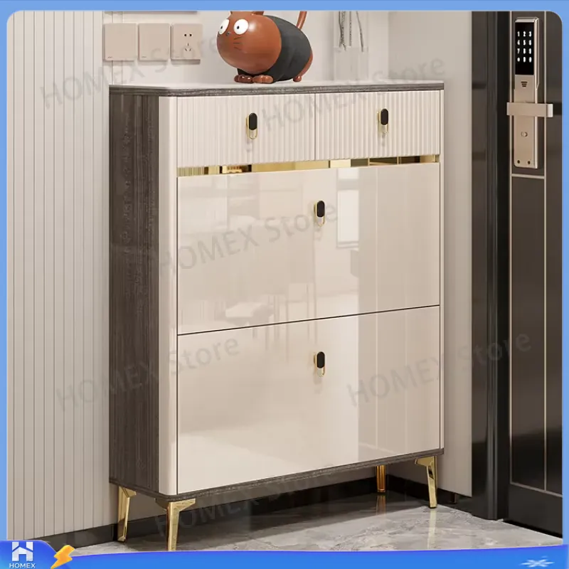 Waterproof Shoe Cabinet with S - Shoe Rack Cabinet Narrow Entryway review and price