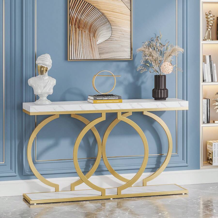 Inch Modern Gold Console Table - Sofas review and price