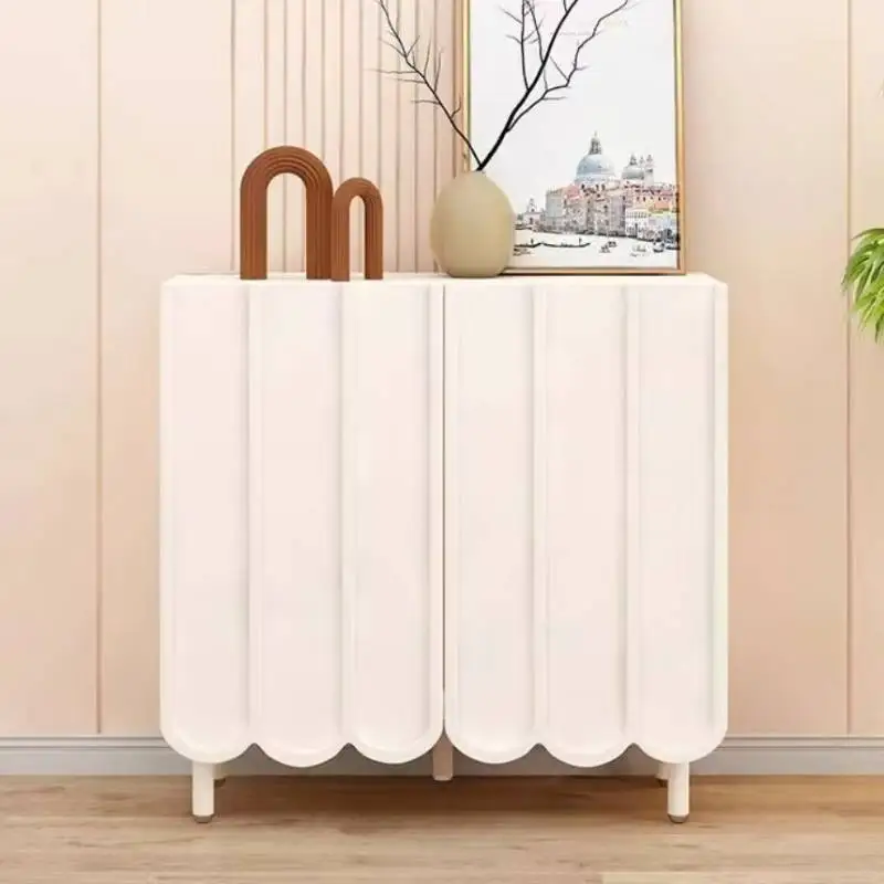 White Minimalist Shoe Cabinet  - Shoe Rack Cabinet Narrow Entryway review and price