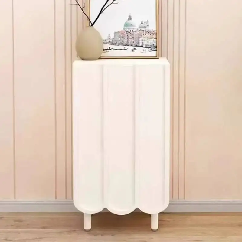 White Minimalist Shoe Cabinet  - Shoe Rack Cabinet Narrow Entryway review and price